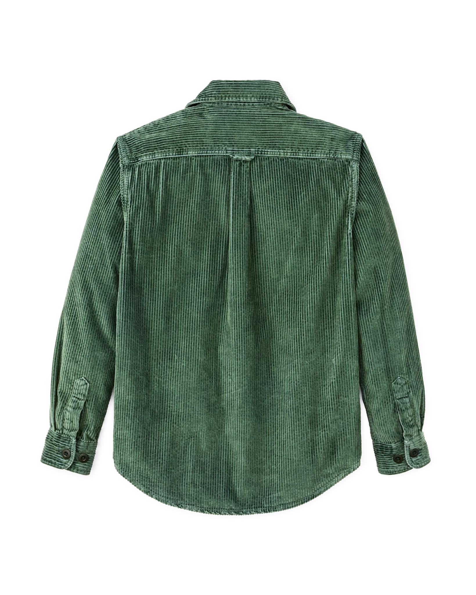 6-Wale Corduroy Shirt "Seabed Green"