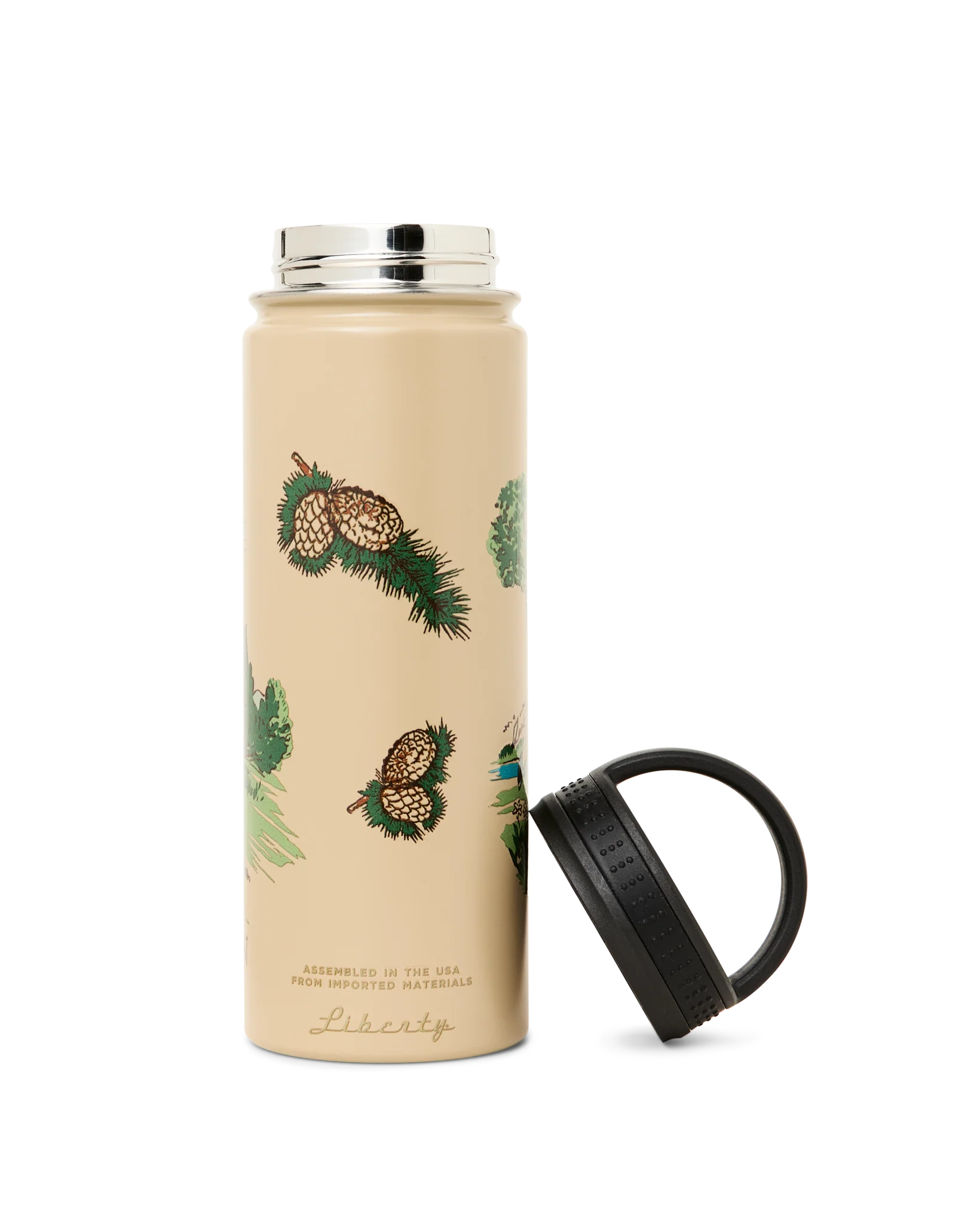 Insulated Water Bottle "Sand Stone/ Dear Leap"