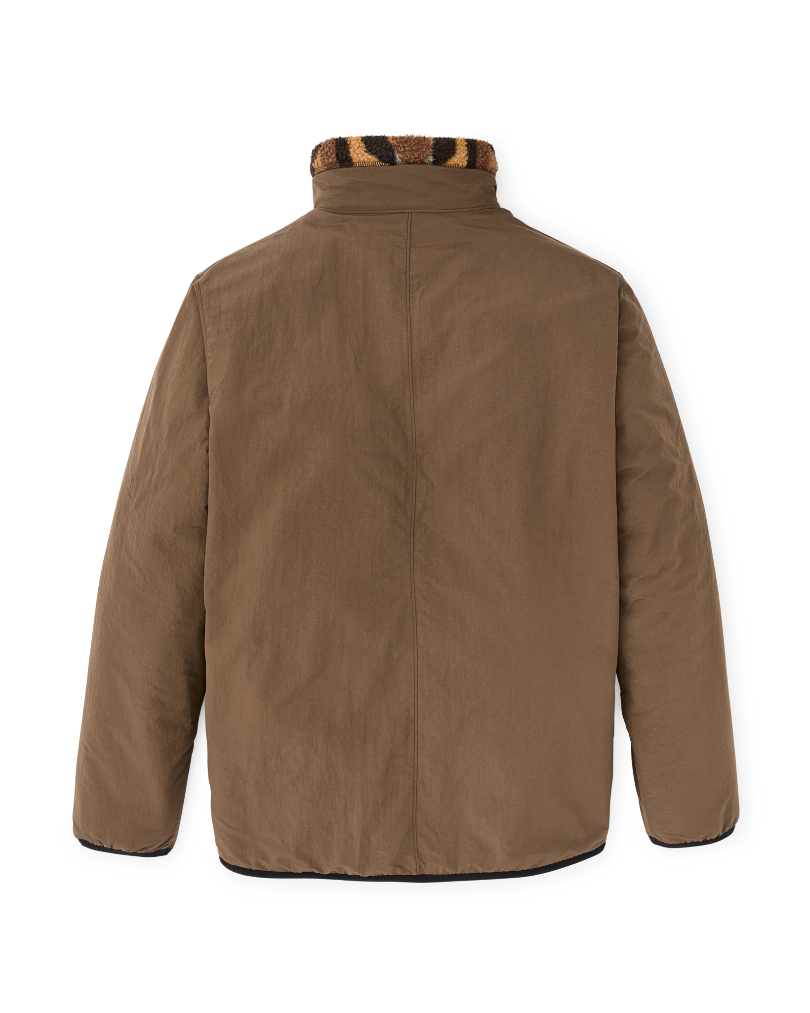 Reversible Pile Fleece Jacket "Brown/Night Camp"