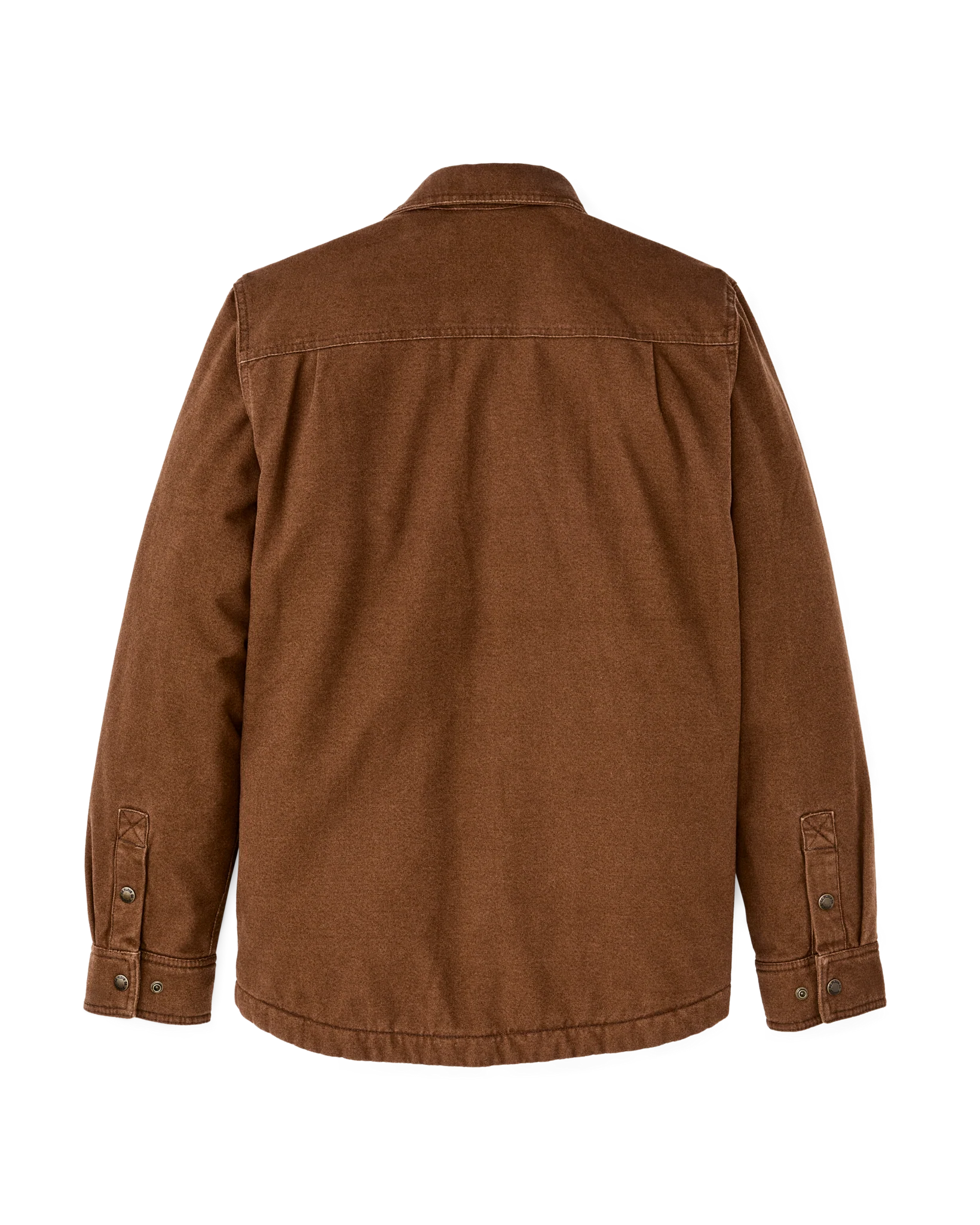 Fleece Lined Jac-Shirt "Brown"