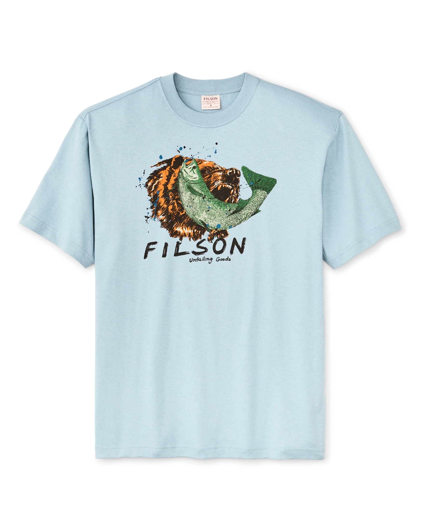 Frontier Graphic T-Shirt "Dust Blue/ Dinner"