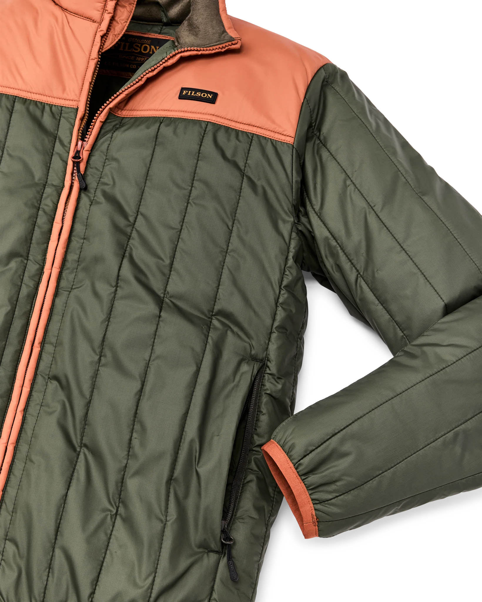 Ultralight Jacket "Dark Forrest/Bourbon"