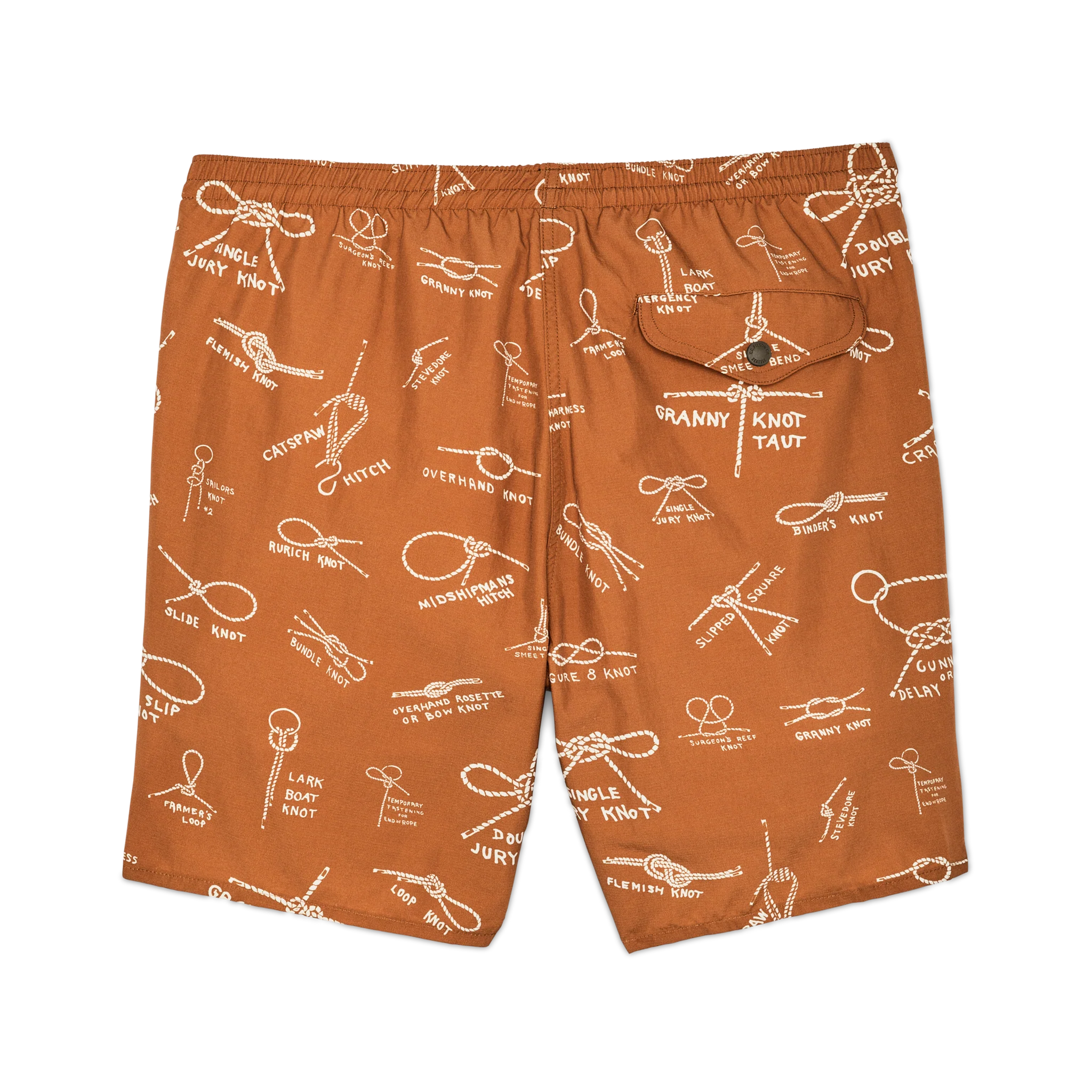 Oxbow Lake Trunks "Bourbon knots"