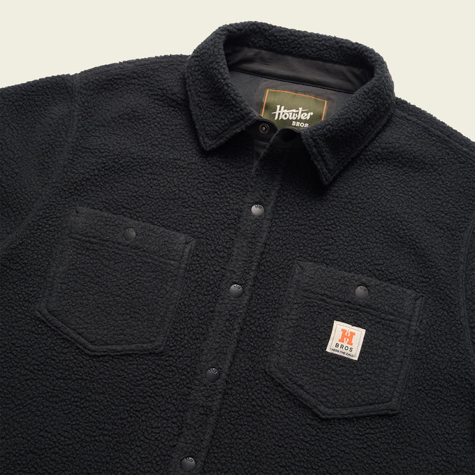 Allegheny Fleece Overshirt "Antique Black"