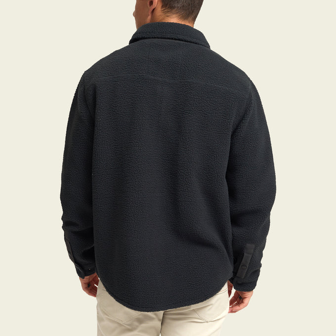 Allegheny Fleece Overshirt "Antique Black"
