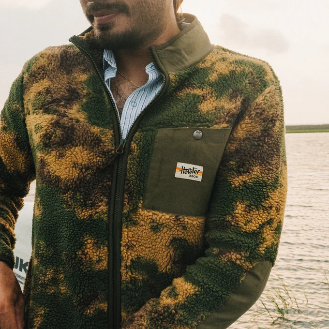 Chisos Fleece Jacket "Ink Blots/Diffusion Camo"