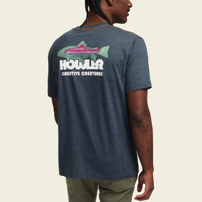 Trucha Tee "Charcoal Heather"