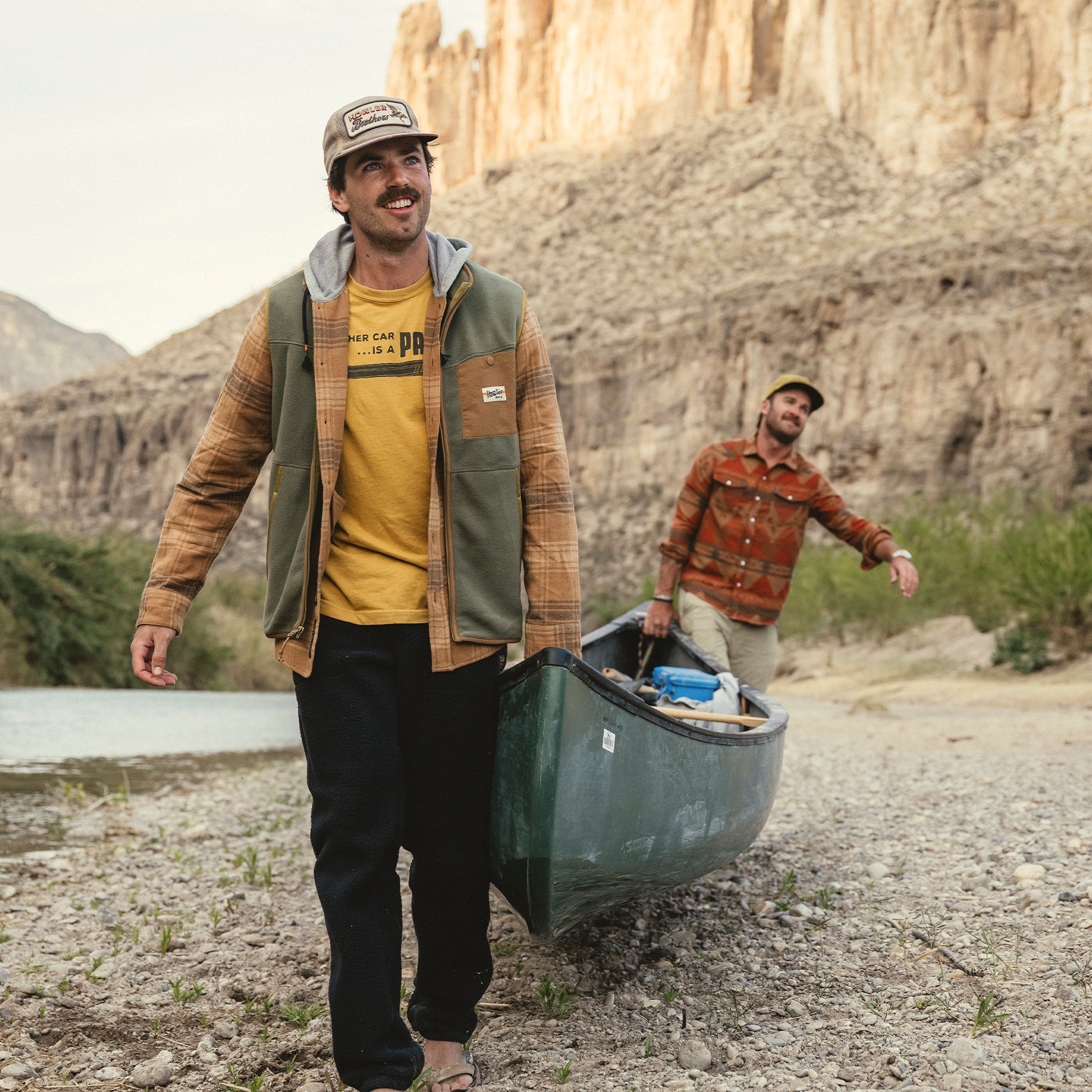 Free Range Fleece Vest "Oregano"