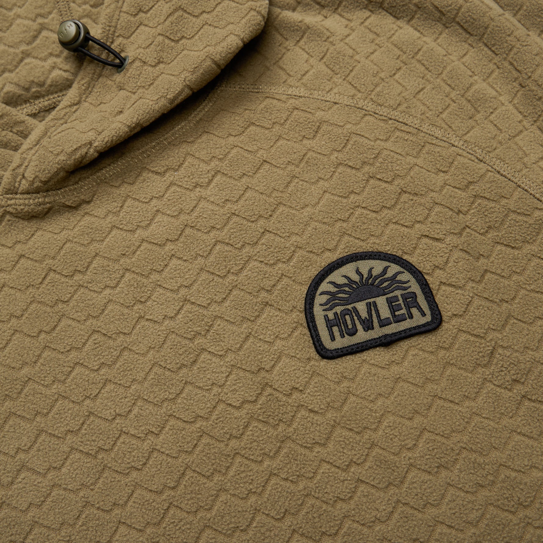 Palo Duro Fleece Hoodie "Fatigue"