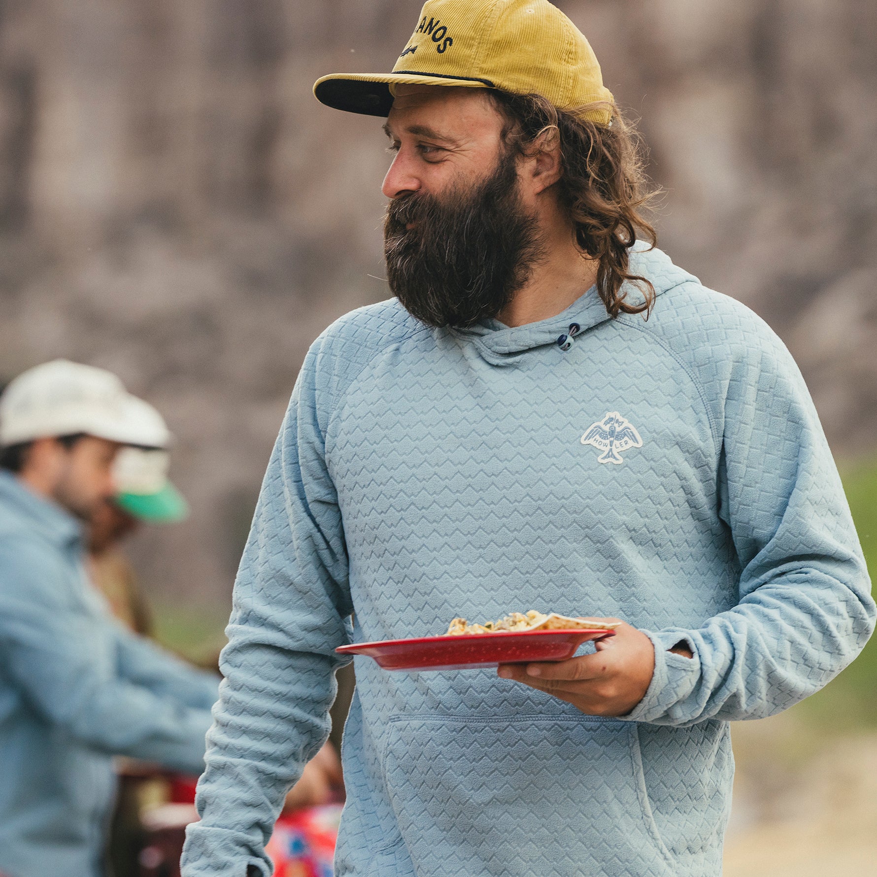 Palo Duro Fleece Hoodie "Iron Blue"
