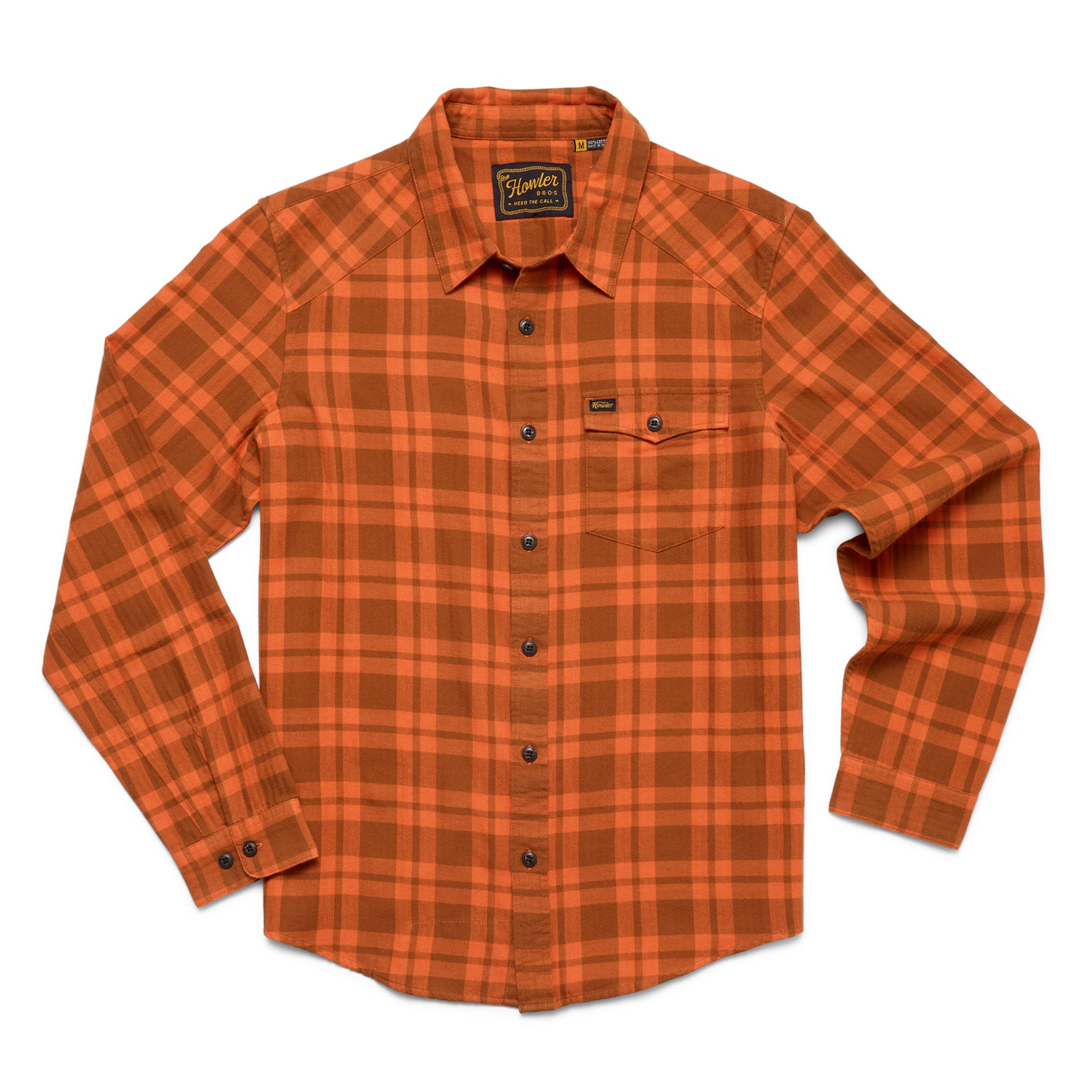 La Grange Lightweight Flannel "Pumpkin"