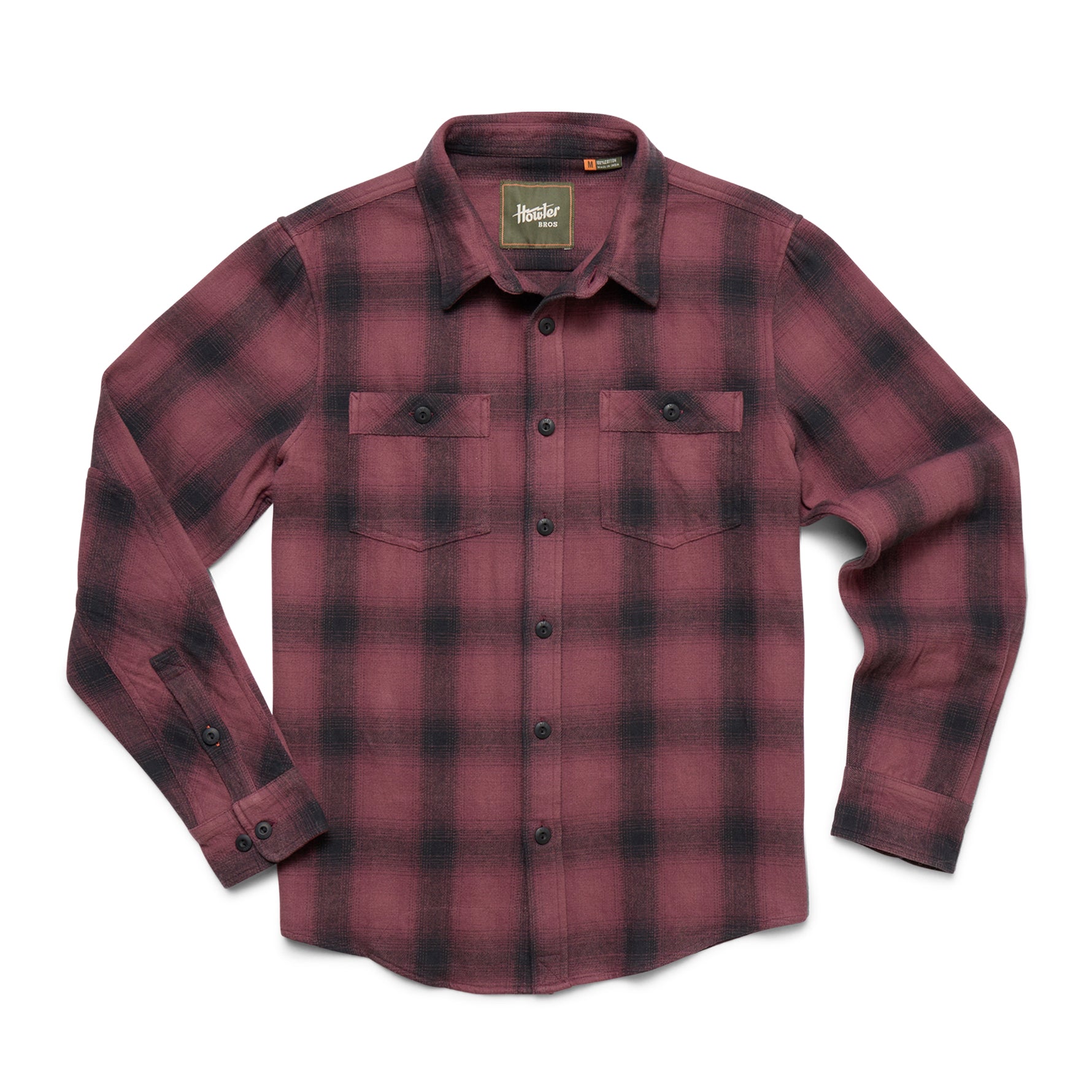 Rodanthe Blanket Flannel "Plum Wine"