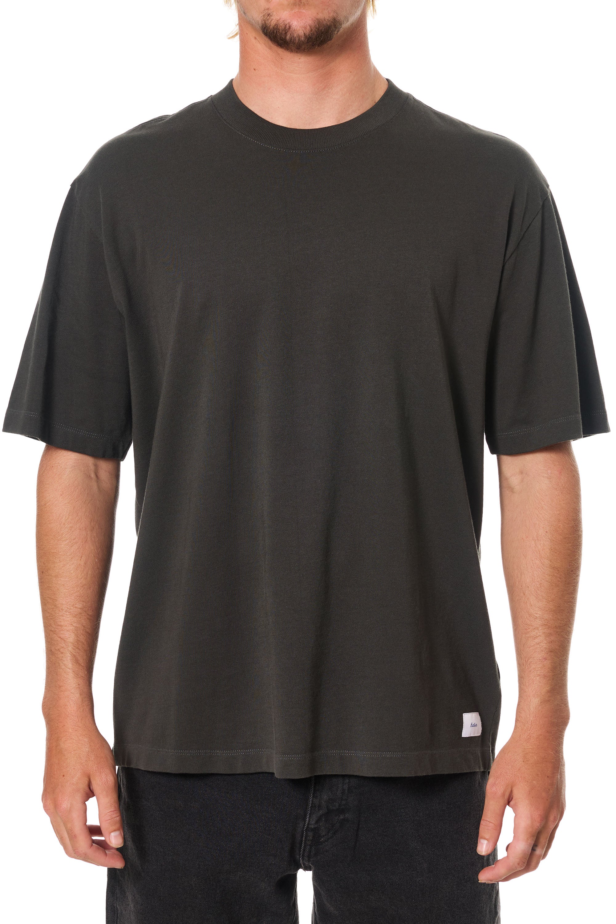 Box Fit Heritage Tee "Black Wash"