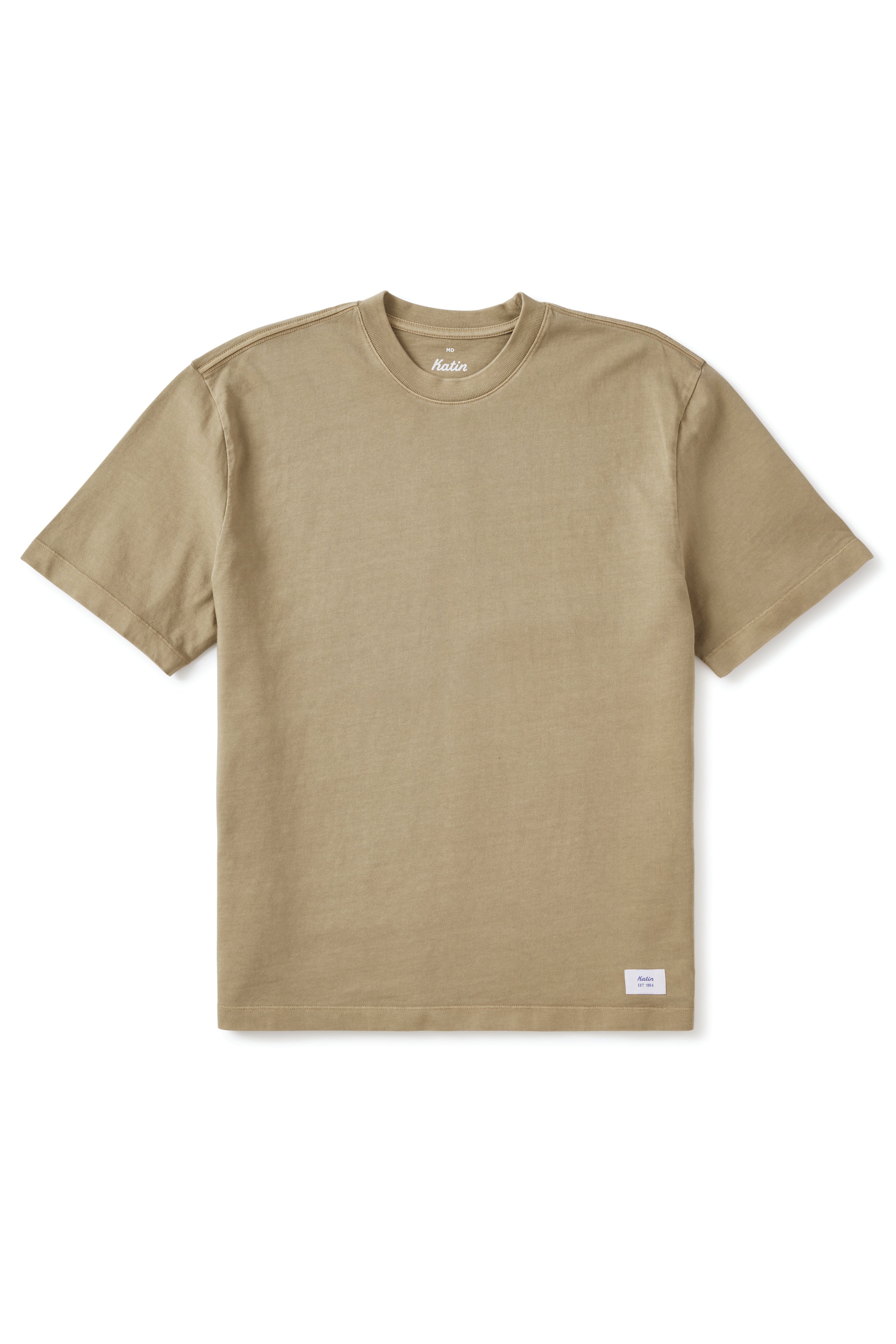 Box Fit Heritage Tee "Covert Green Pigment Dye"