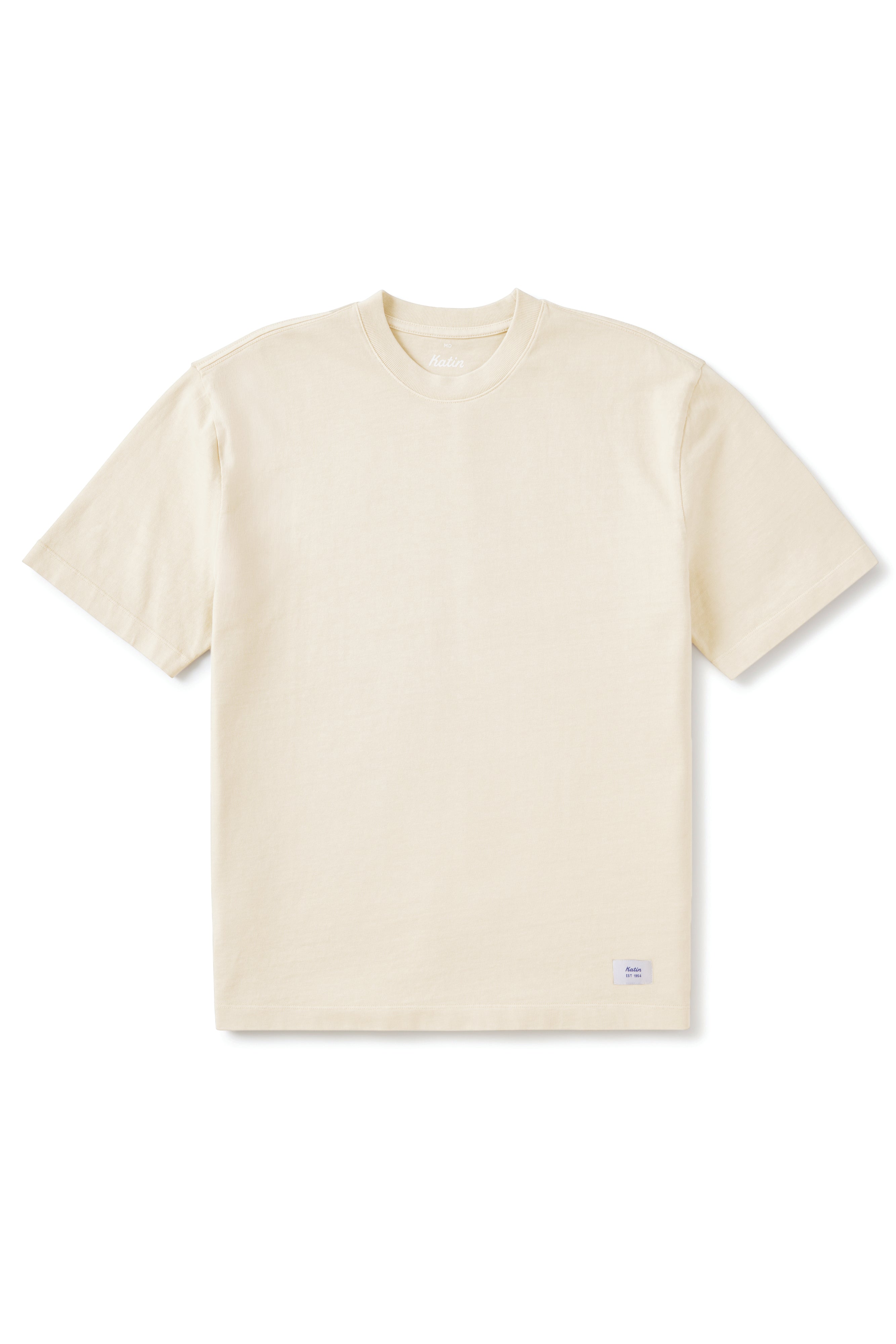 Box Fit Heritage Tee "Pelican Pigment Dye"
