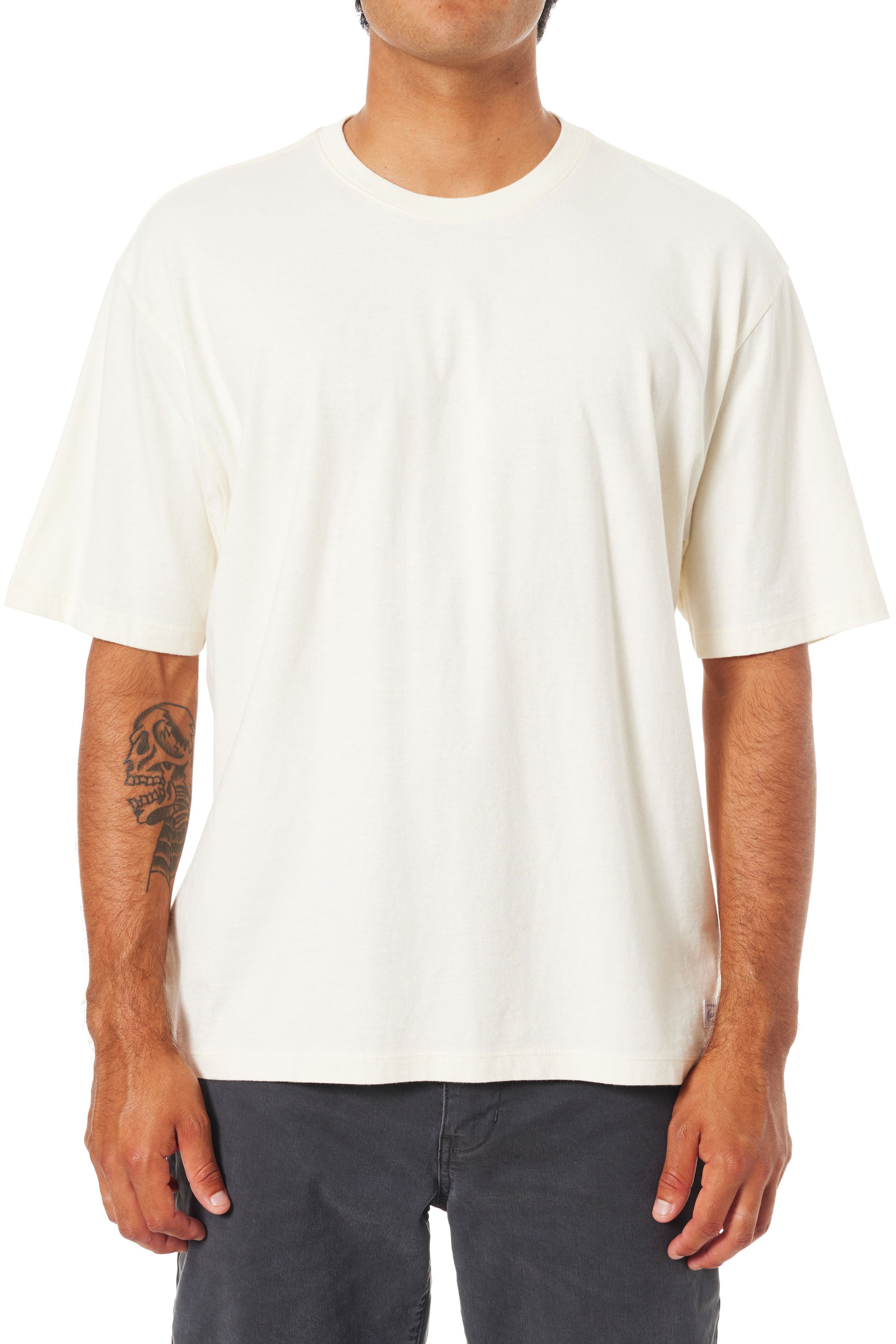 Box Fit Heritage Tee "Vintage White"