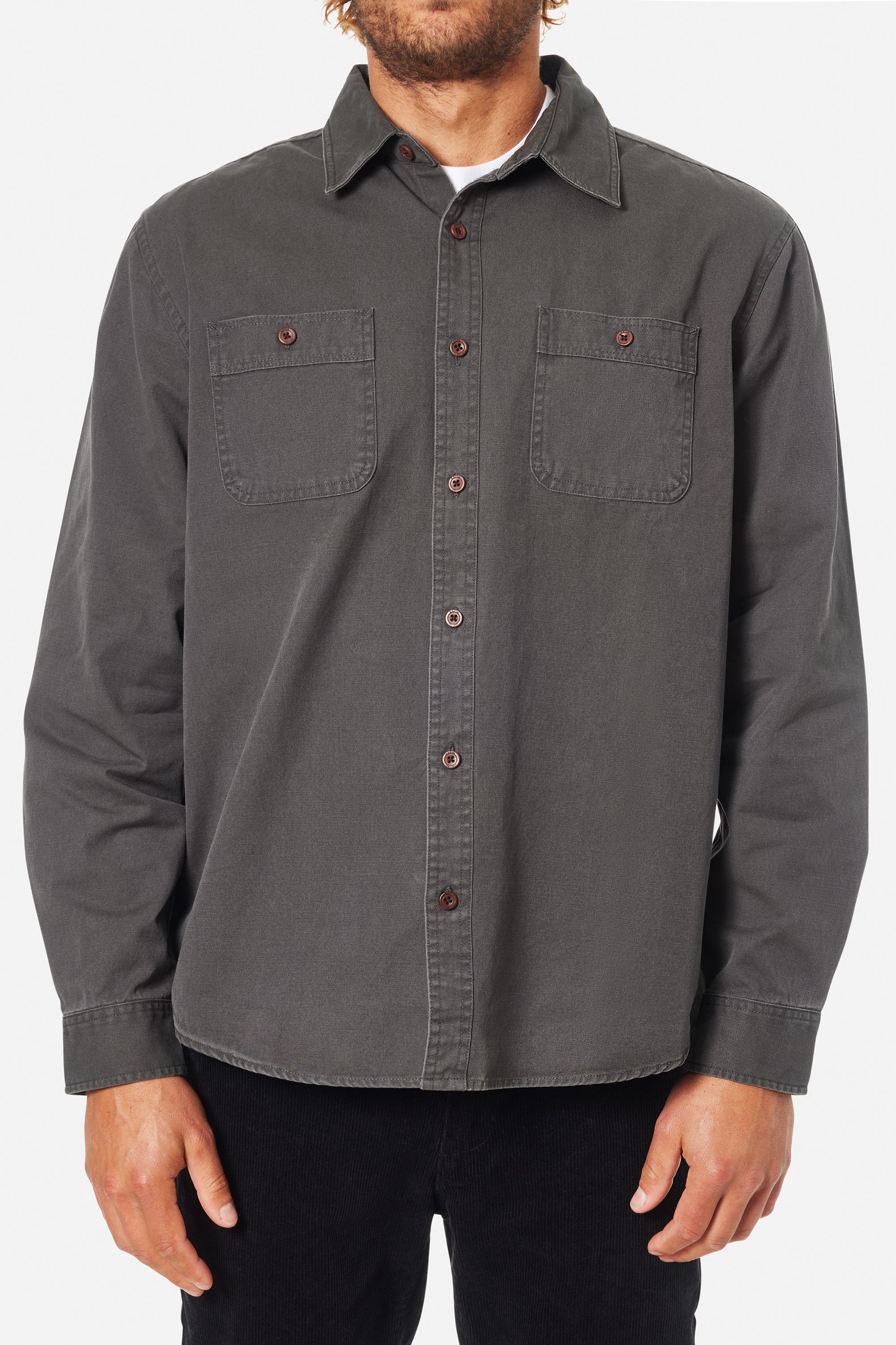Coast CPO Shirt "Black Wash"