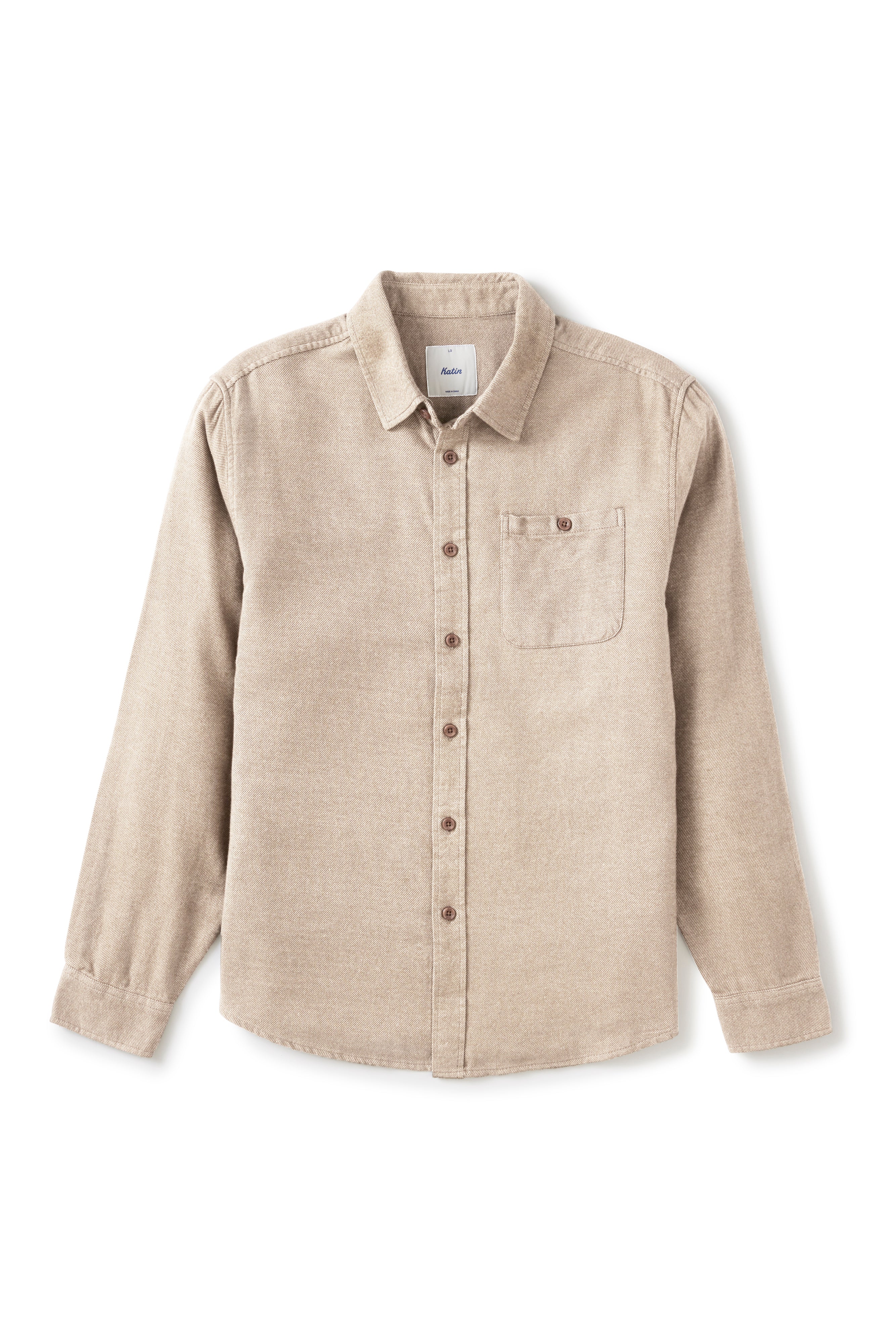 Twiller Flannel "Vintage Khaki"