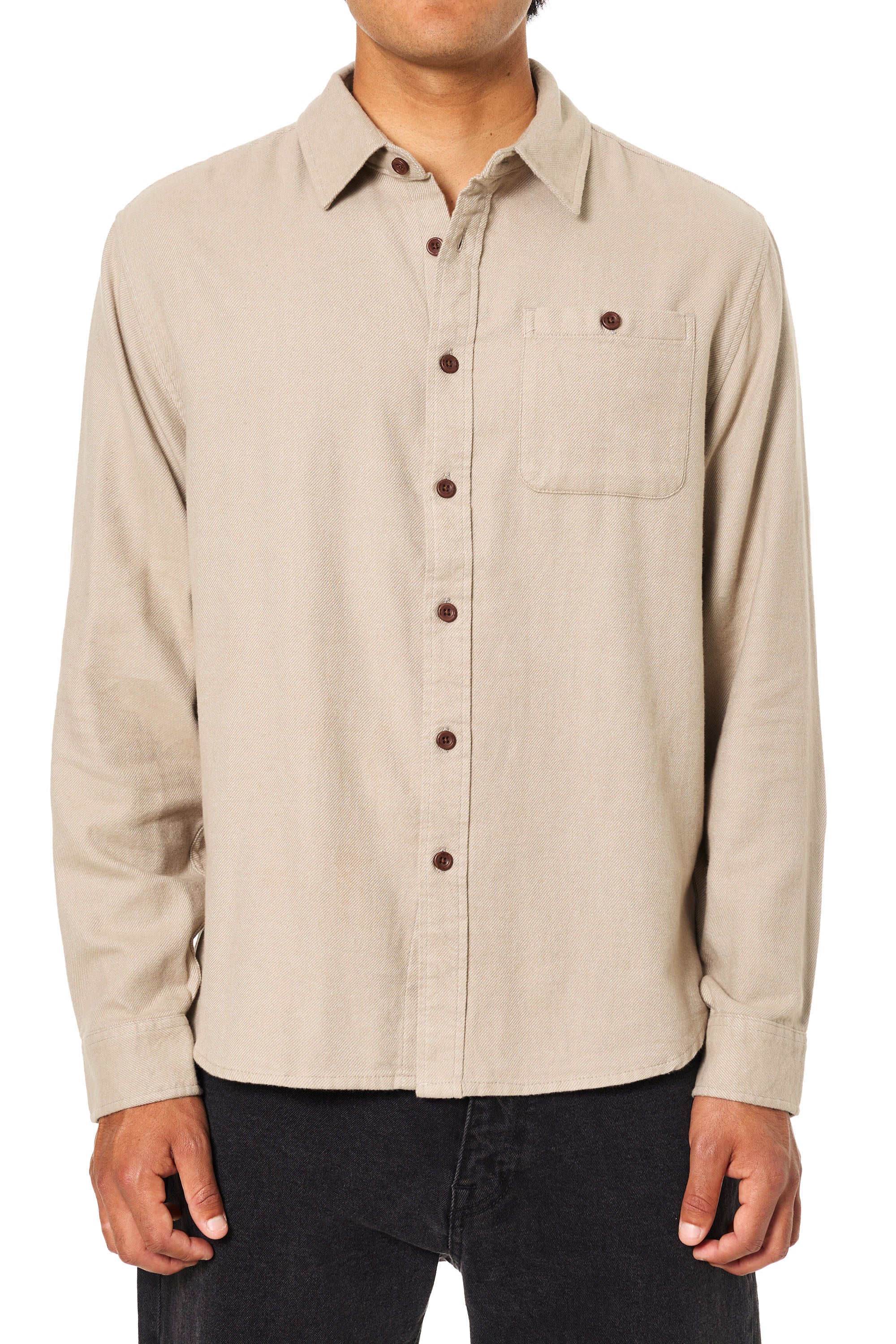 Twiller Flannel "Vintage Khaki"