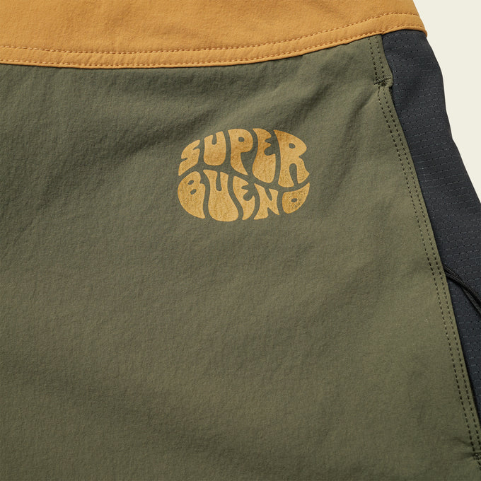 Del Este Boardshort "Sun Drinker/ Algae"
