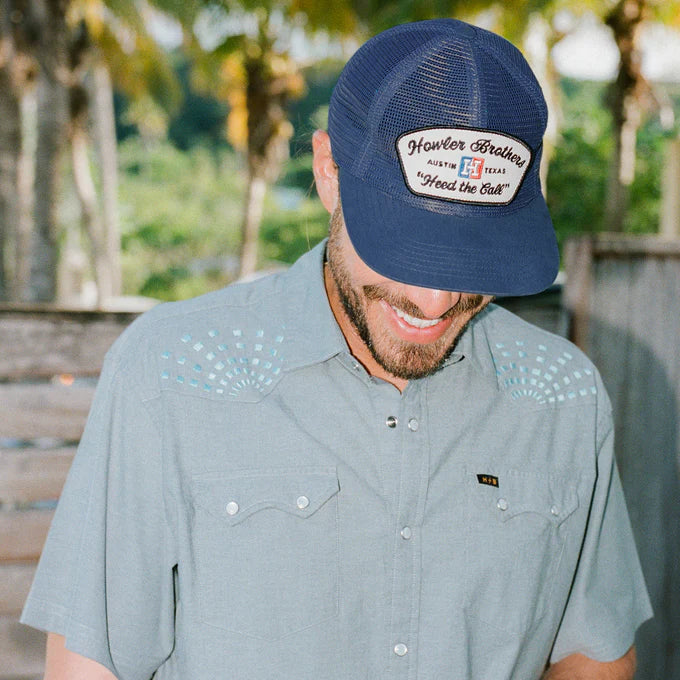 Feedstore Snapback Hat "Capital Blue"