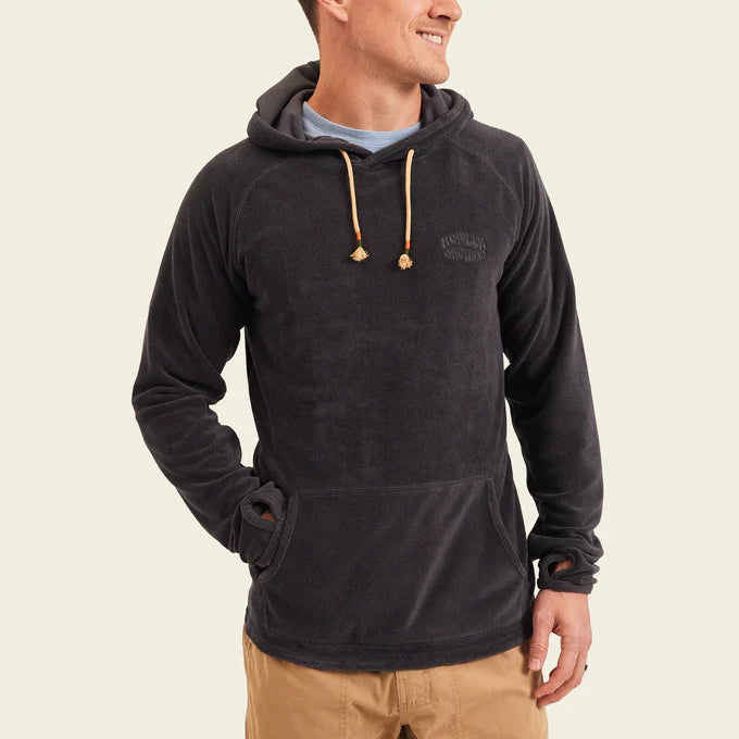 Terry Cloth Hoodie "Antique Black"