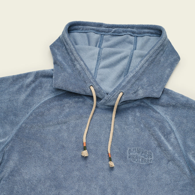 Terry Cloth Hoodie "Mirage Blue"