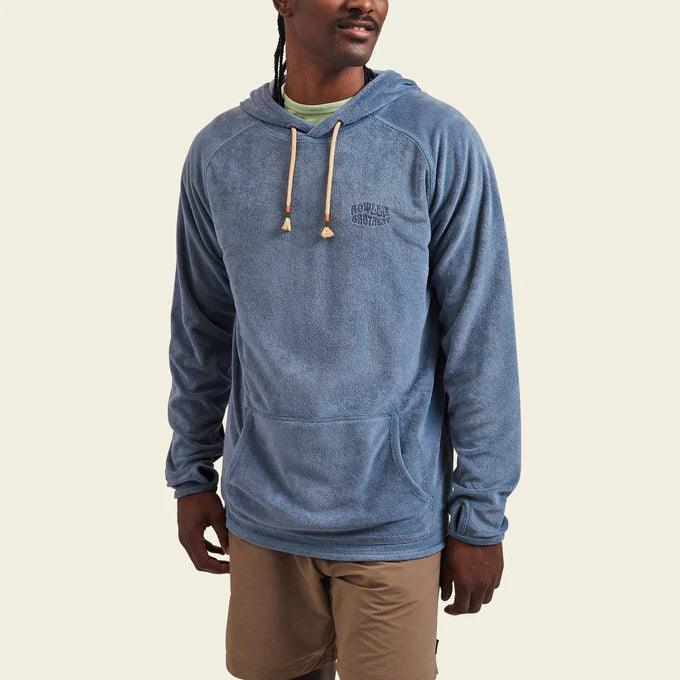Terry Cloth Hoodie "Mirage Blue"