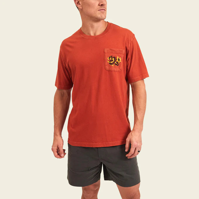 Creative Creatures Eel Cotton Tee "Terracotta"