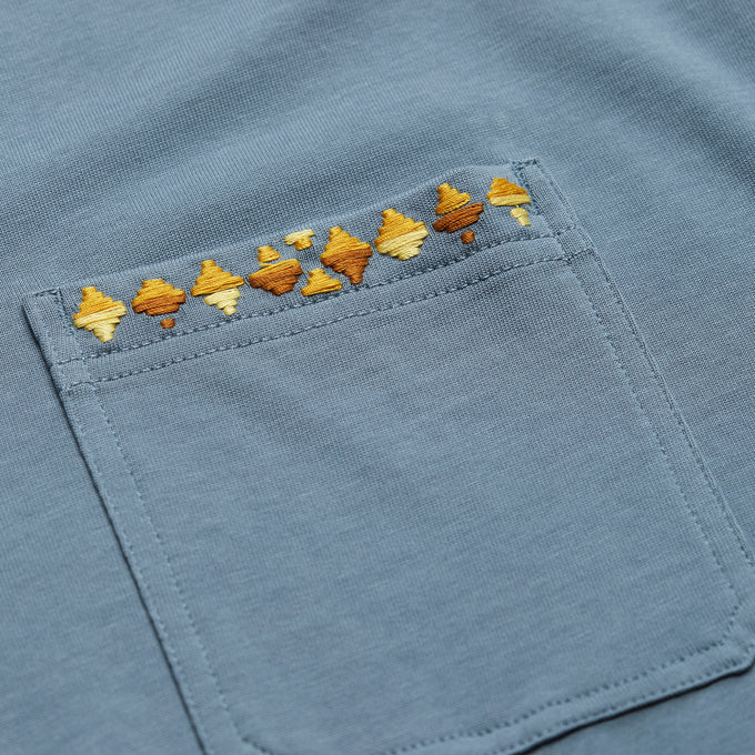 Spectrum Pocket Tee "Mirage"