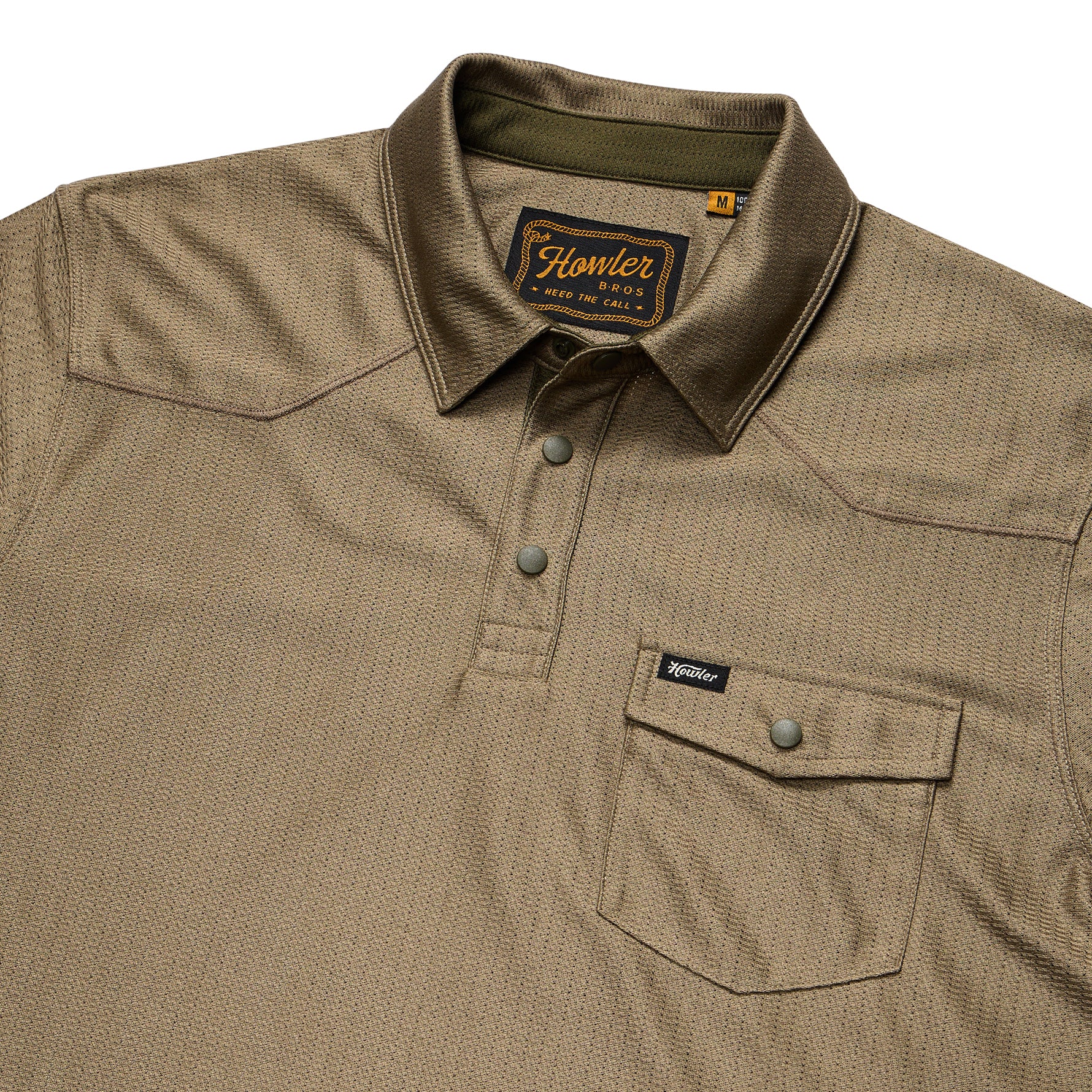 Ranchero Tech Polo "Faded Olive"