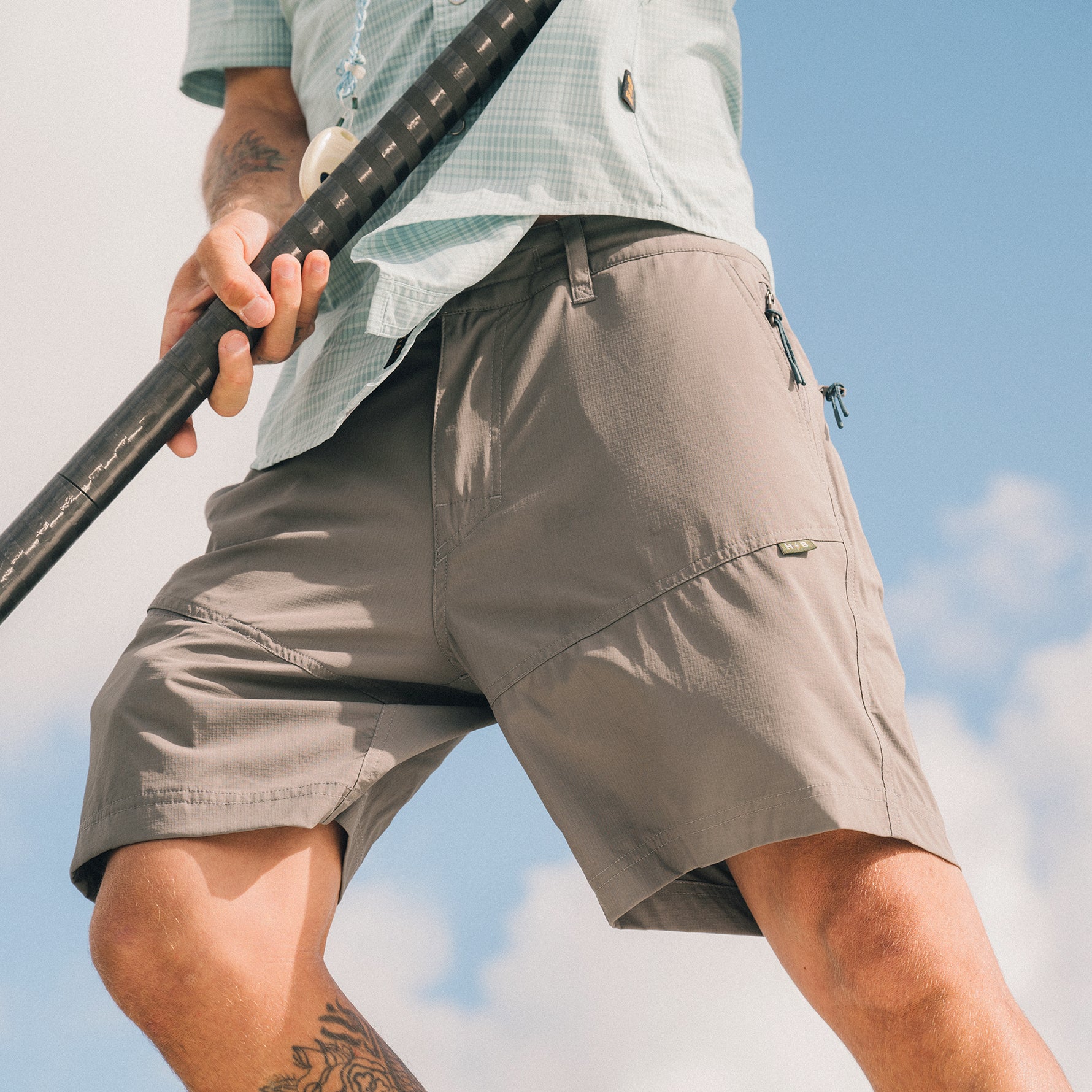 Shoalwater Tech Short "Charcoal Grey"