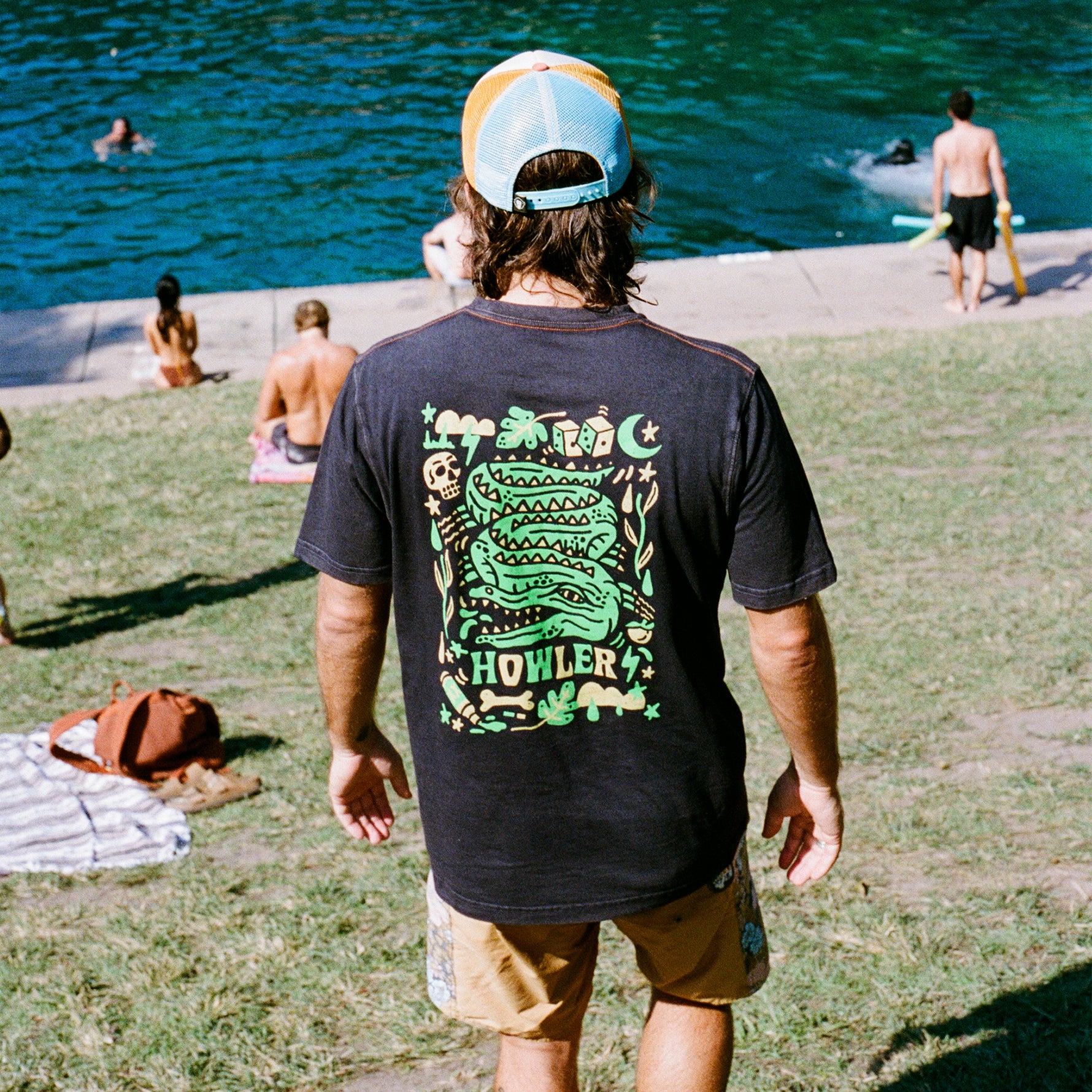 Slithering Gators Tee "Black"