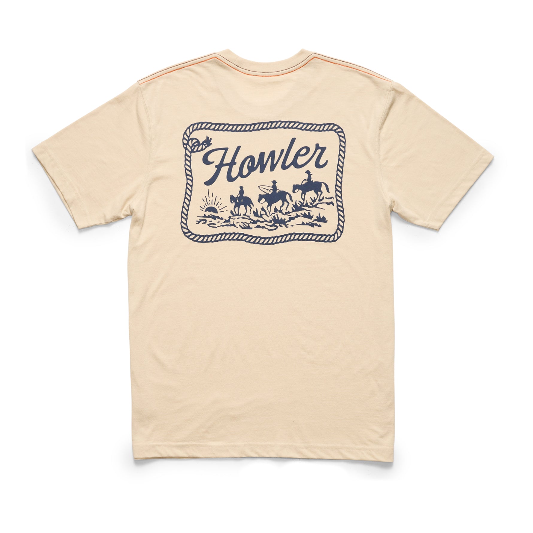 Howler Posse Tee "Sand Heather"