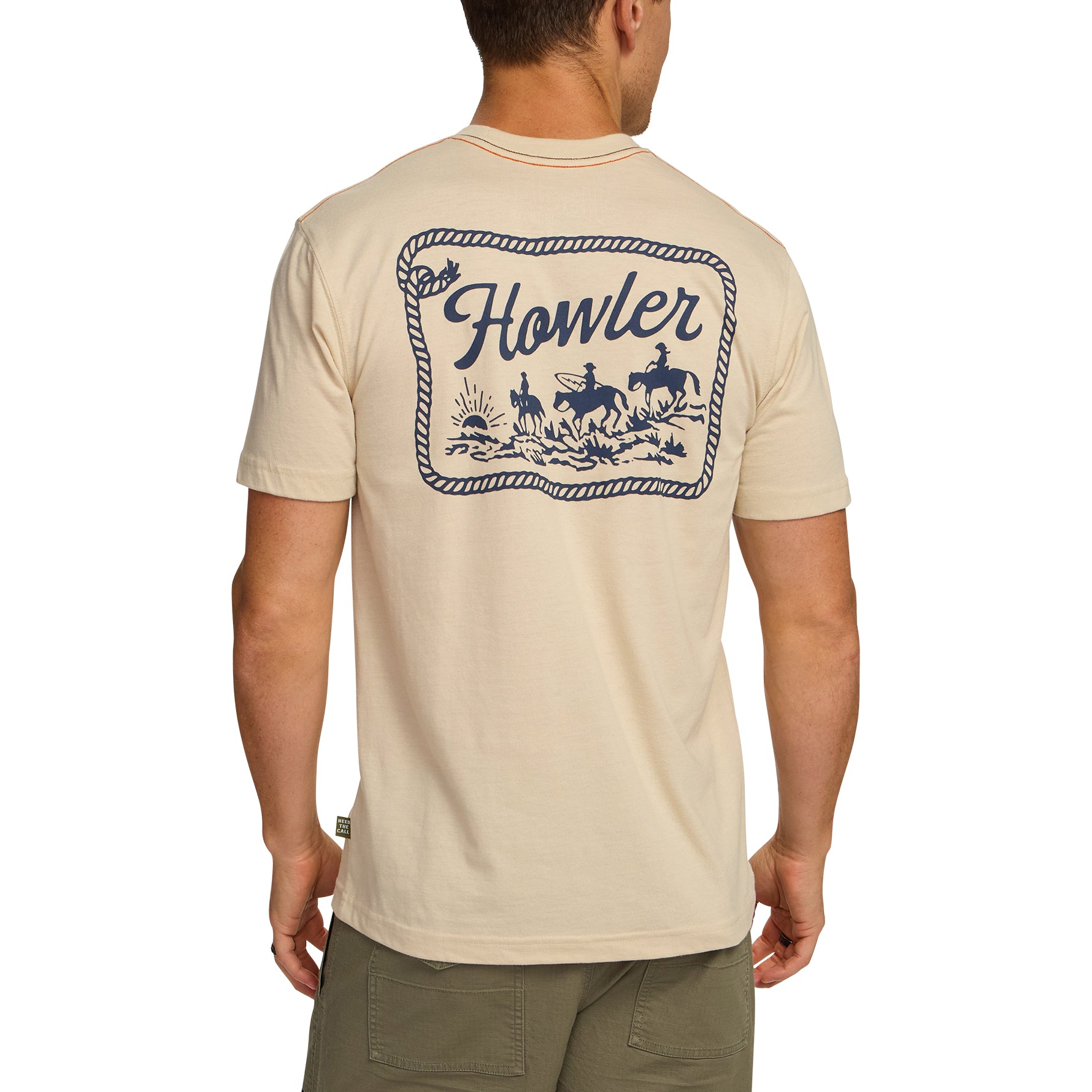 Howler Posse Tee "Sand Heather"