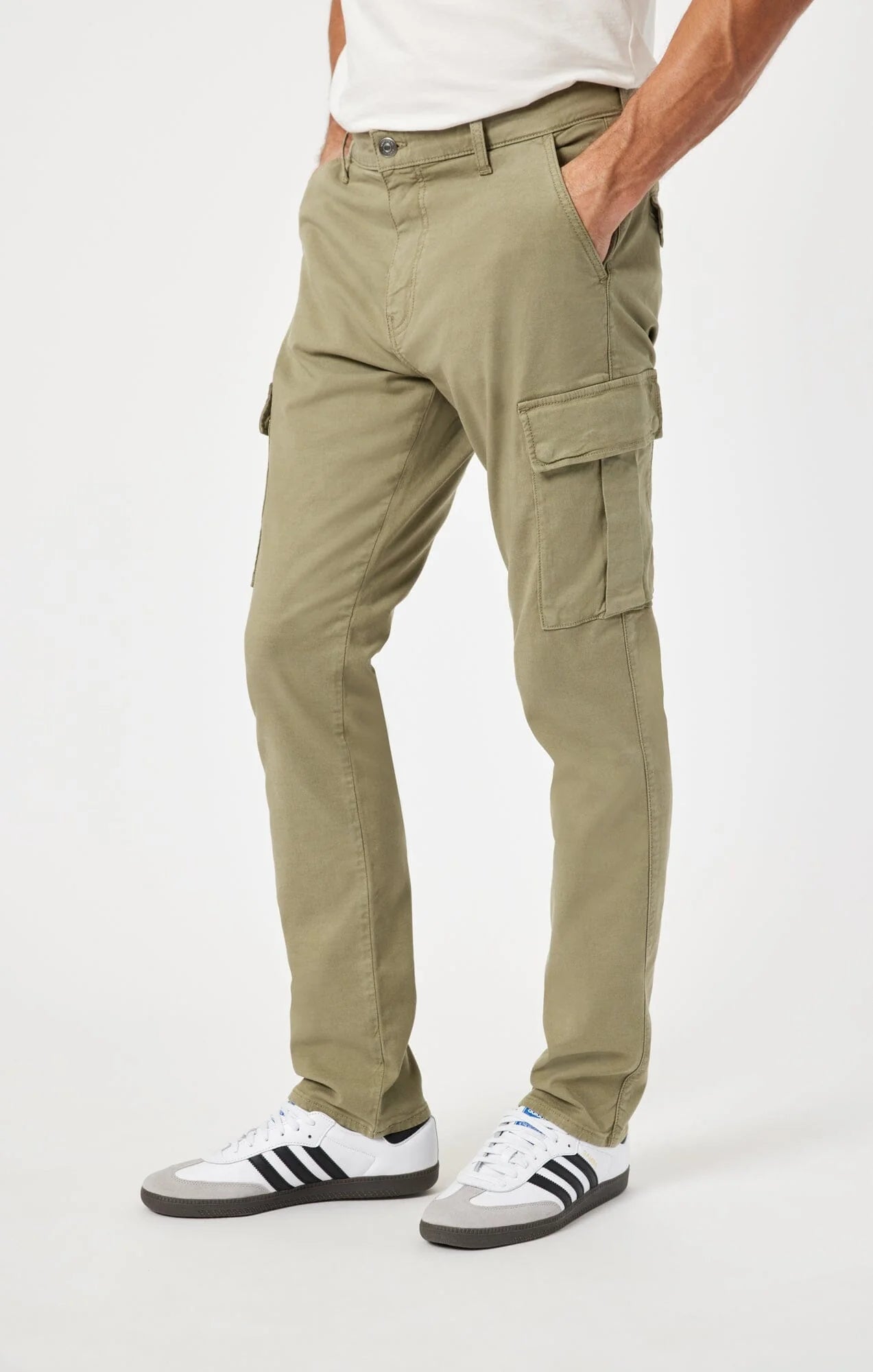 Sam Deep Green Luxe Twill