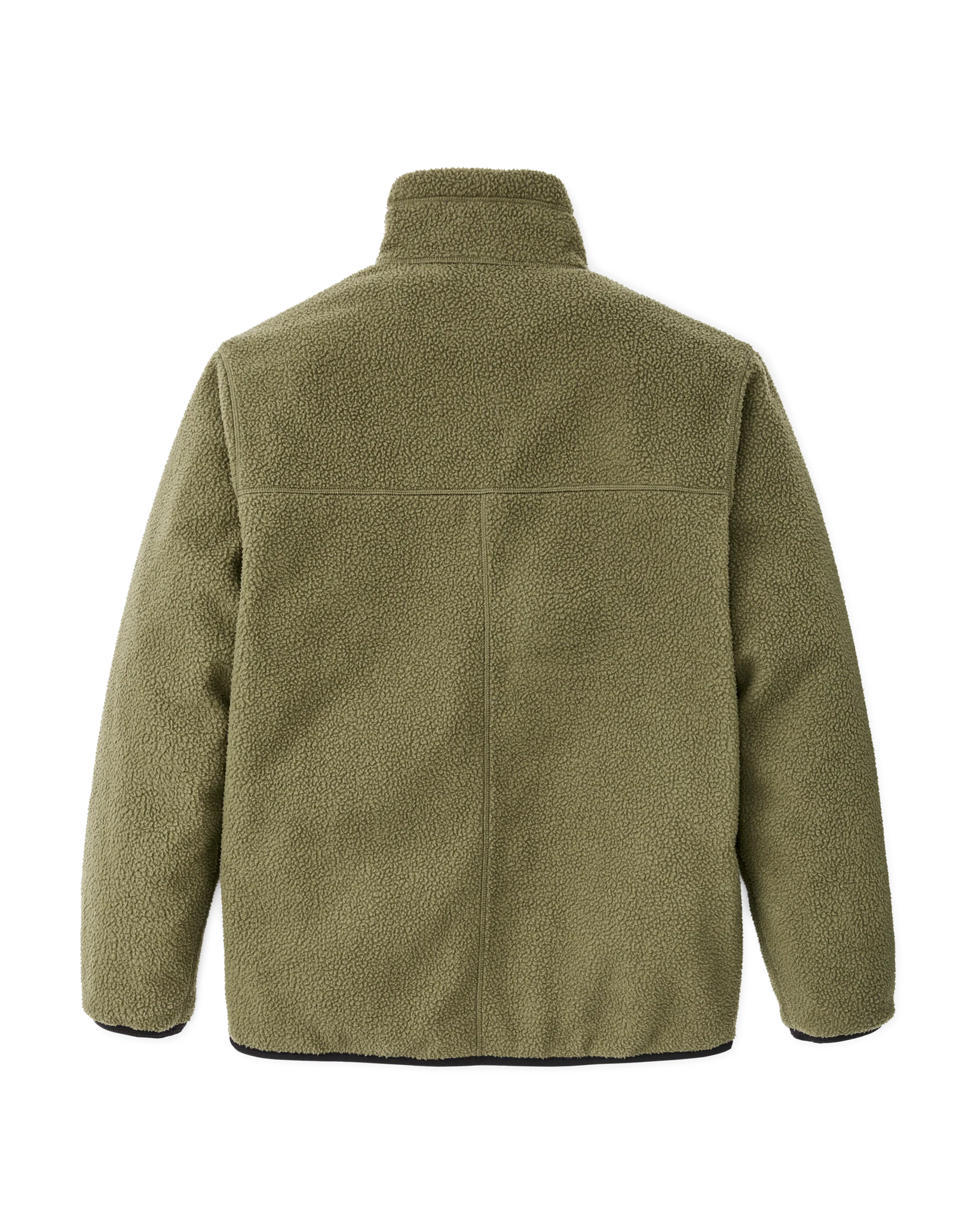 Reversible Pile Fleece Jacket "Dark Olive Drab"