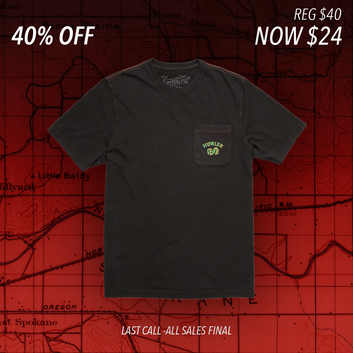 Slithering Gators Tee "Black"