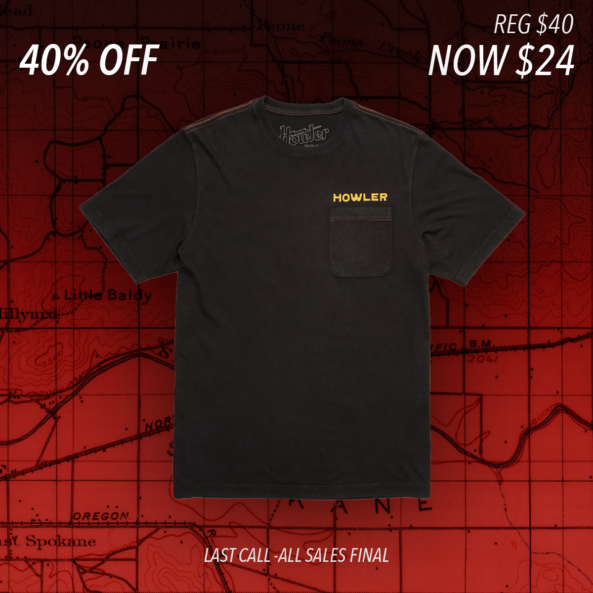 Osprey Prey Tee "Black"