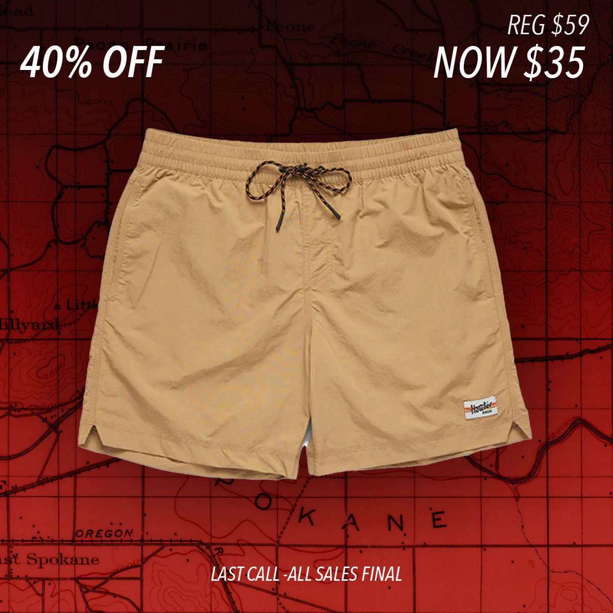 Salado Shorts "Underbrush"