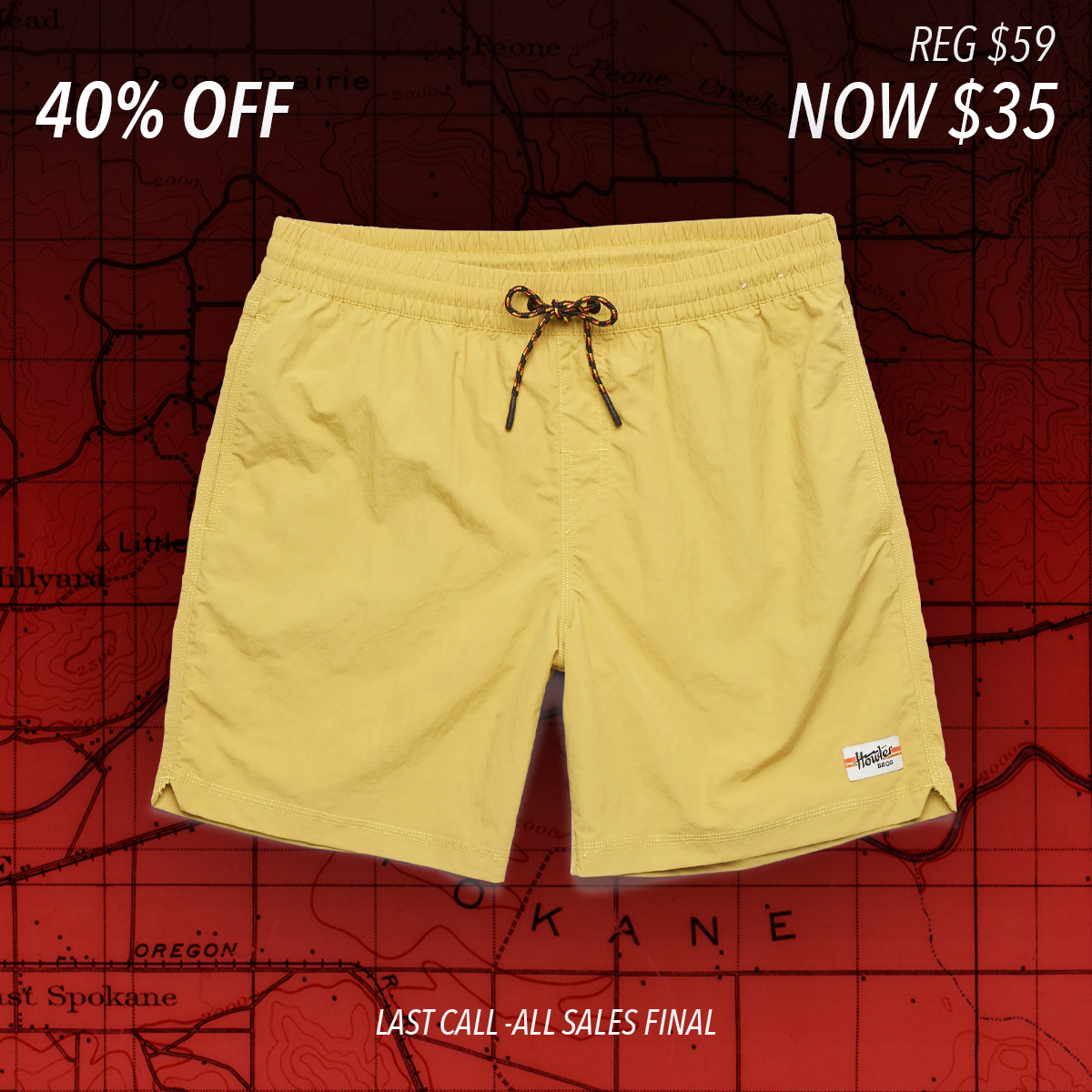 Salado Short "Old Gold"