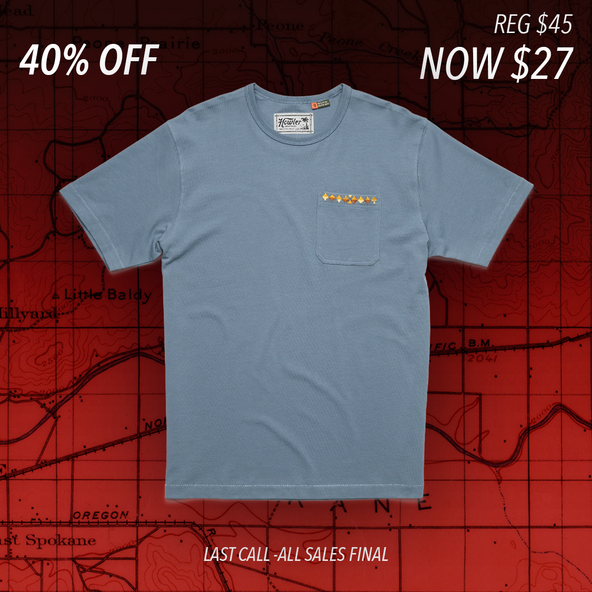 Spectrum Pocket Tee "Mirage"