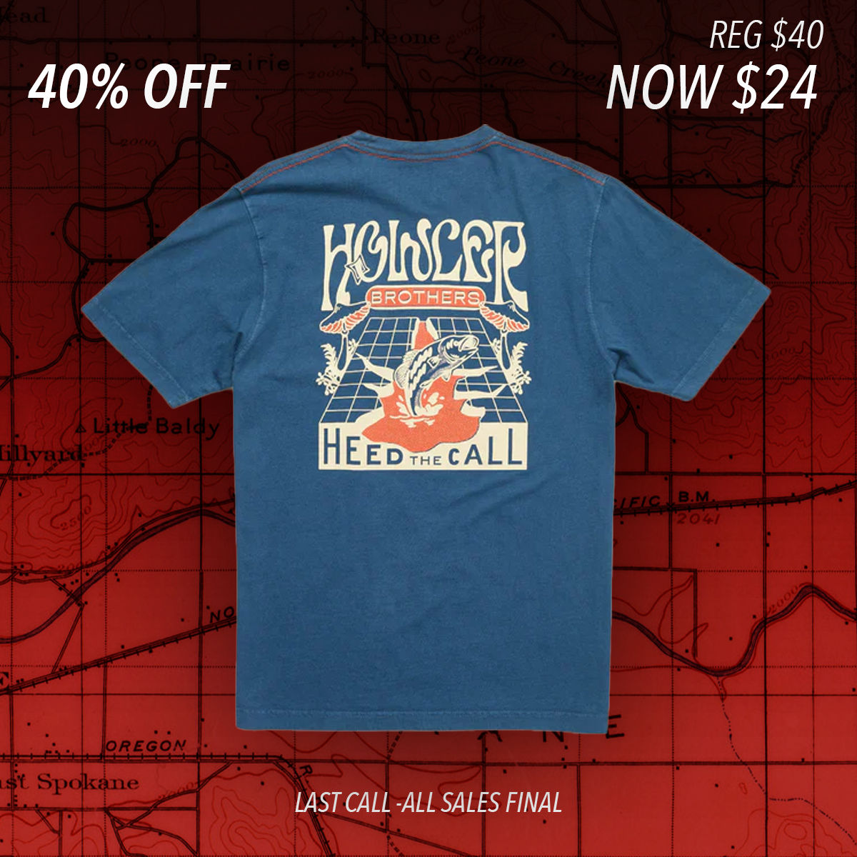 Bass Breakthrough Cotton Pocket Tee "Key Largo"