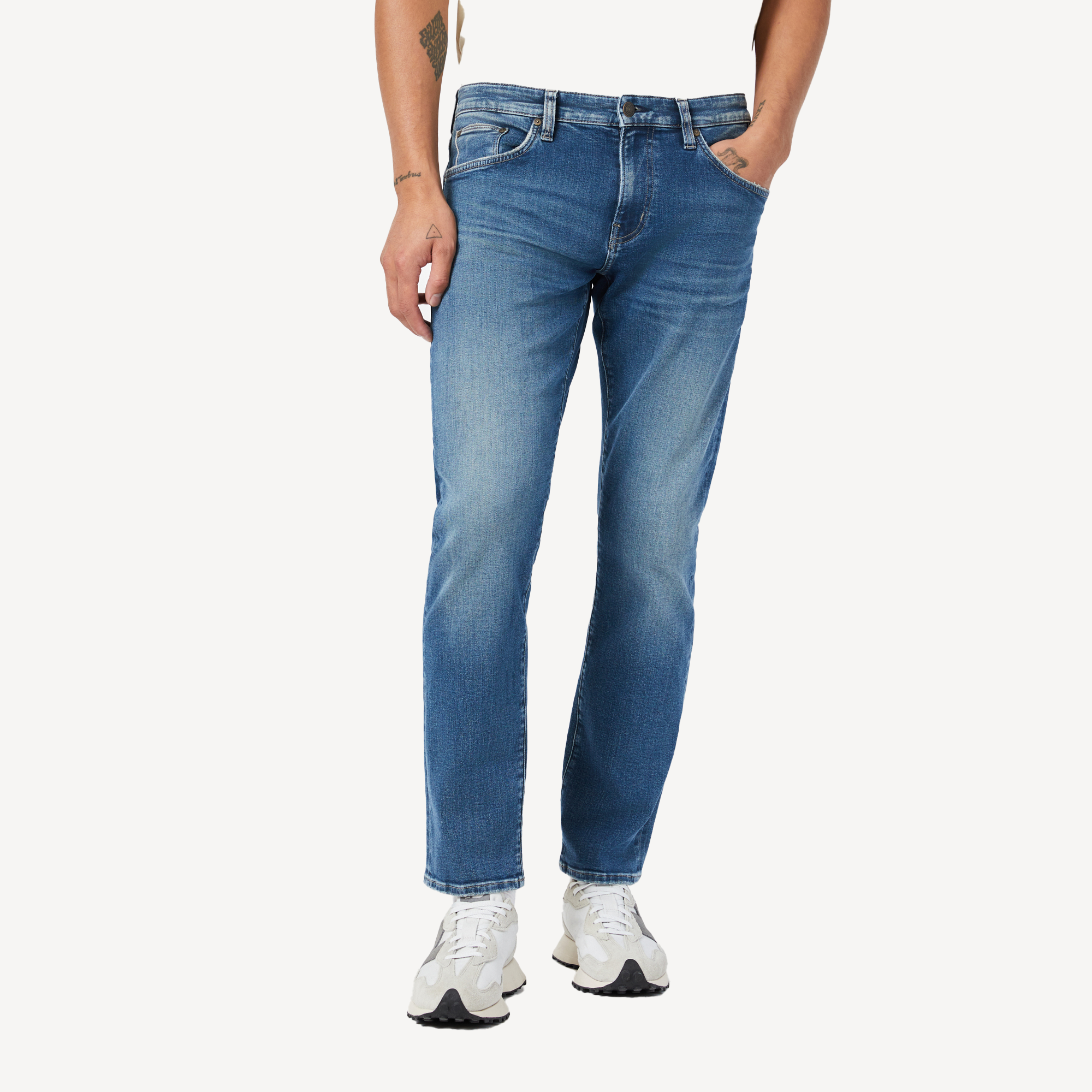 Marcus Mid Brushed Organic Selvedge