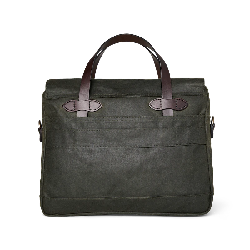 24-Hour Hour Tin Cloth Briefcase "OtterGreen"
