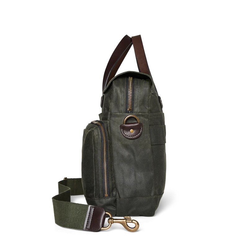 24-Hour Hour Tin Cloth Briefcase "OtterGreen"