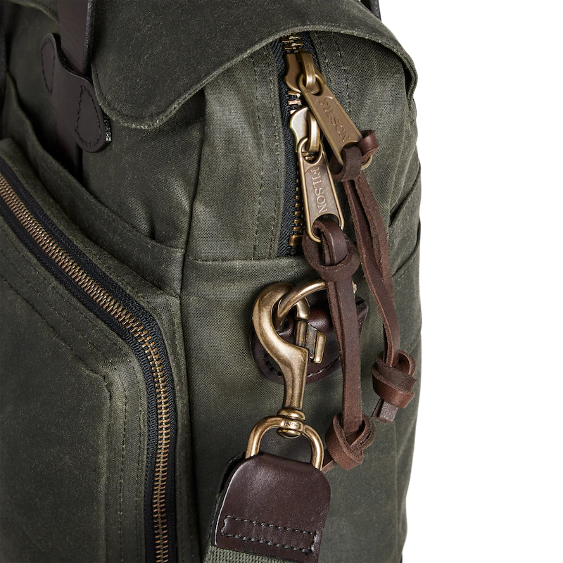 24-Hour Hour Tin Cloth Briefcase "OtterGreen"
