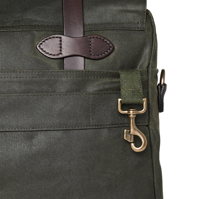 24-Hour Hour Tin Cloth Briefcase "OtterGreen"
