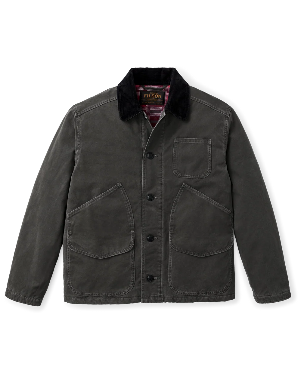 Insulated Canvas Outfitter Jacket "Peat"