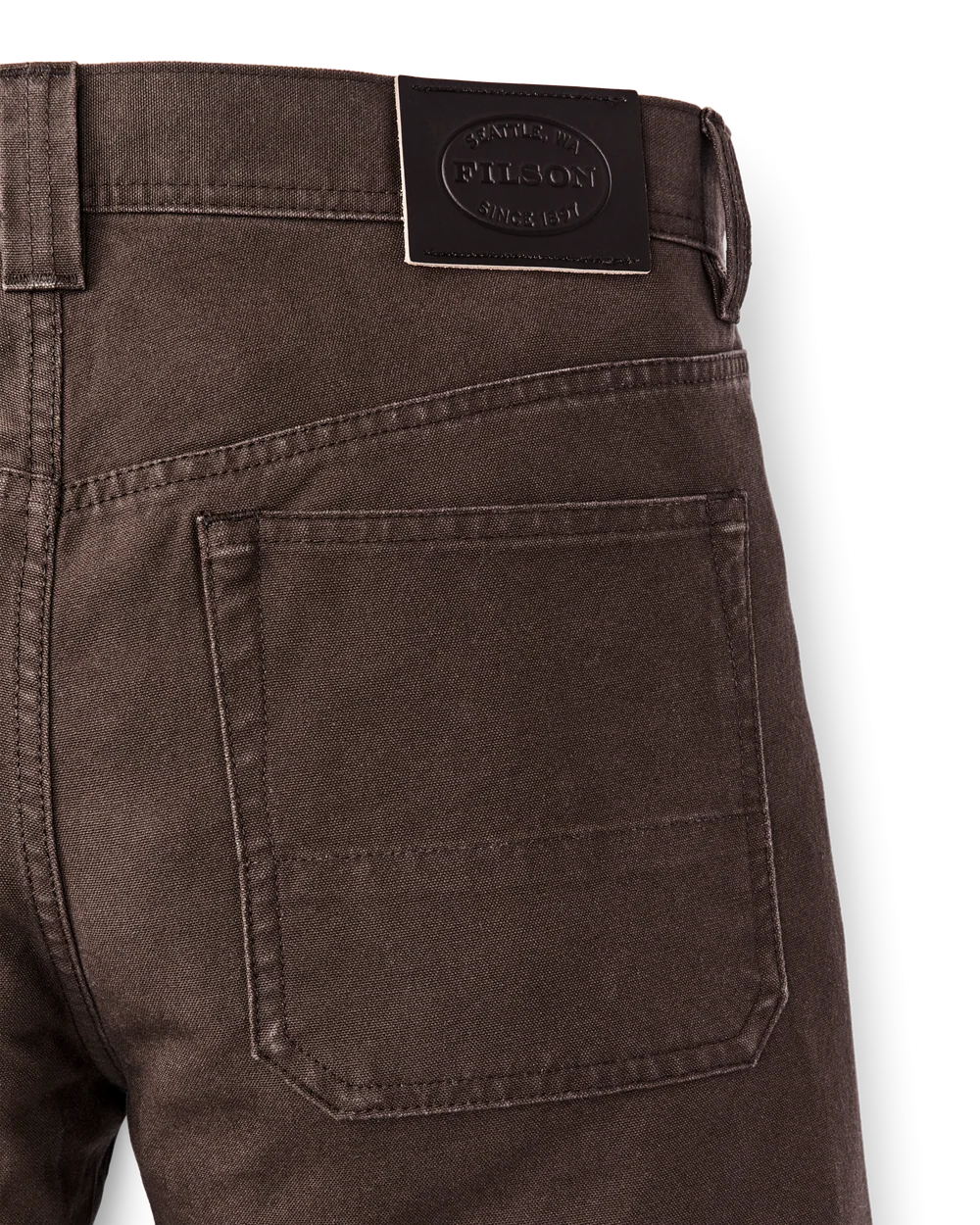 Dry Tin 5 Pocket Pant "Seal Brown"